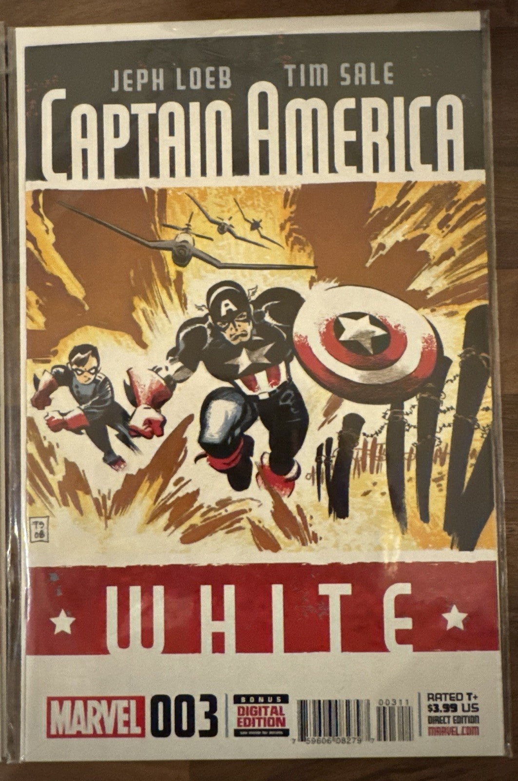 Captain America White #1-3 | Jeff Loeb & Time Sale | Marvel Comics | 2025