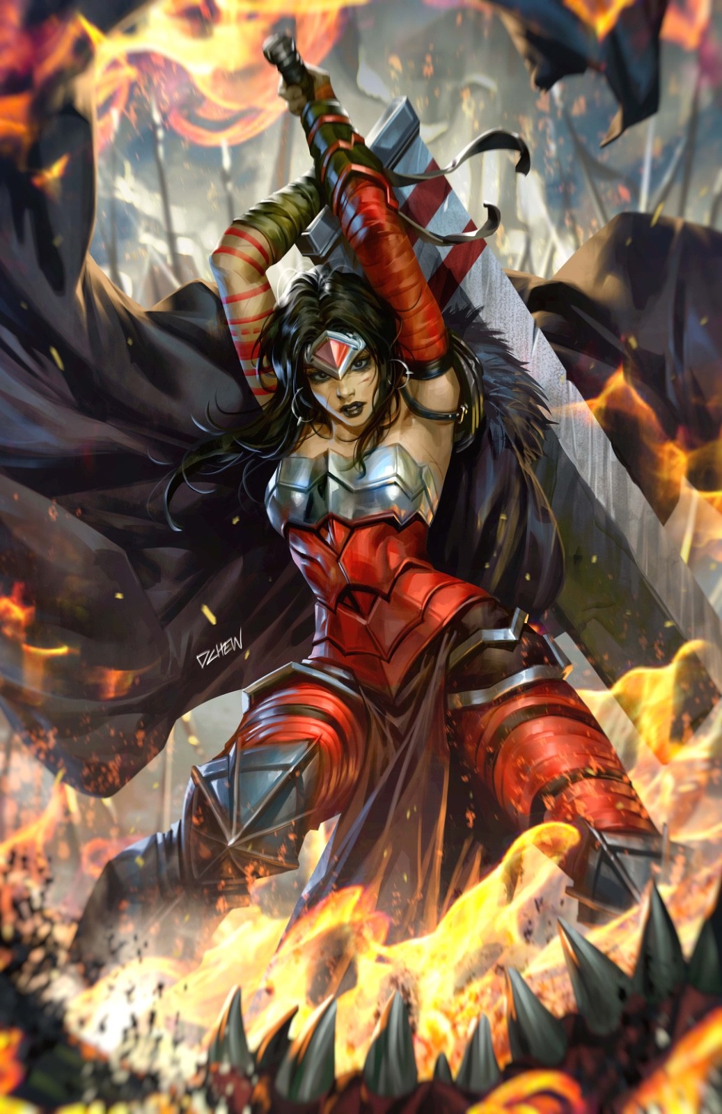 ABSOLUTE WONDER WOMAN #14 COVER B DERRICK CHEW VARIANT | PRE-ORDER NOV 26TH