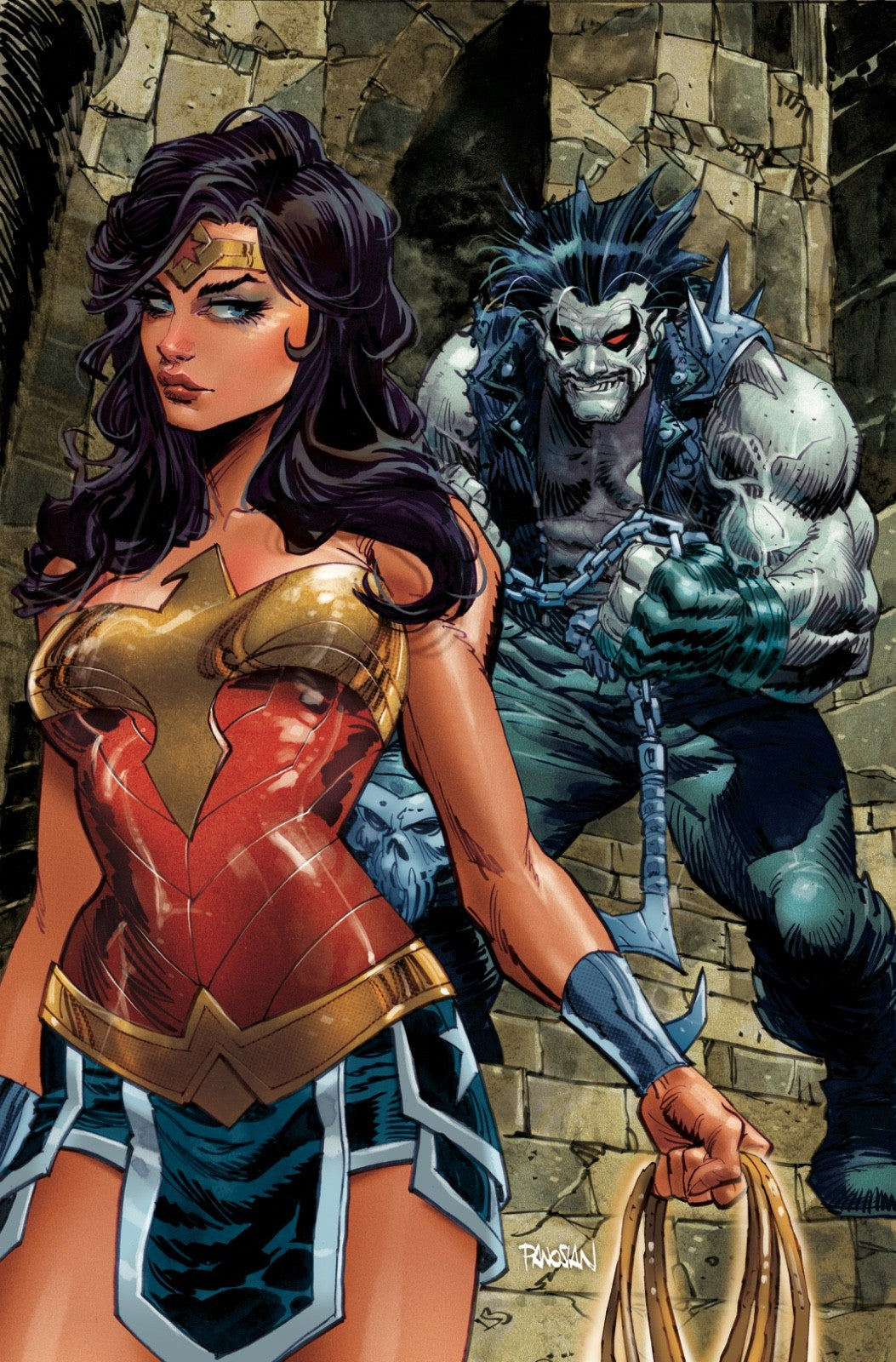 DC K.O. WONDER WOMAN VS LOBO #1 COVER B DAN PANOSIAN | PREORDER DECEMBER 10TH