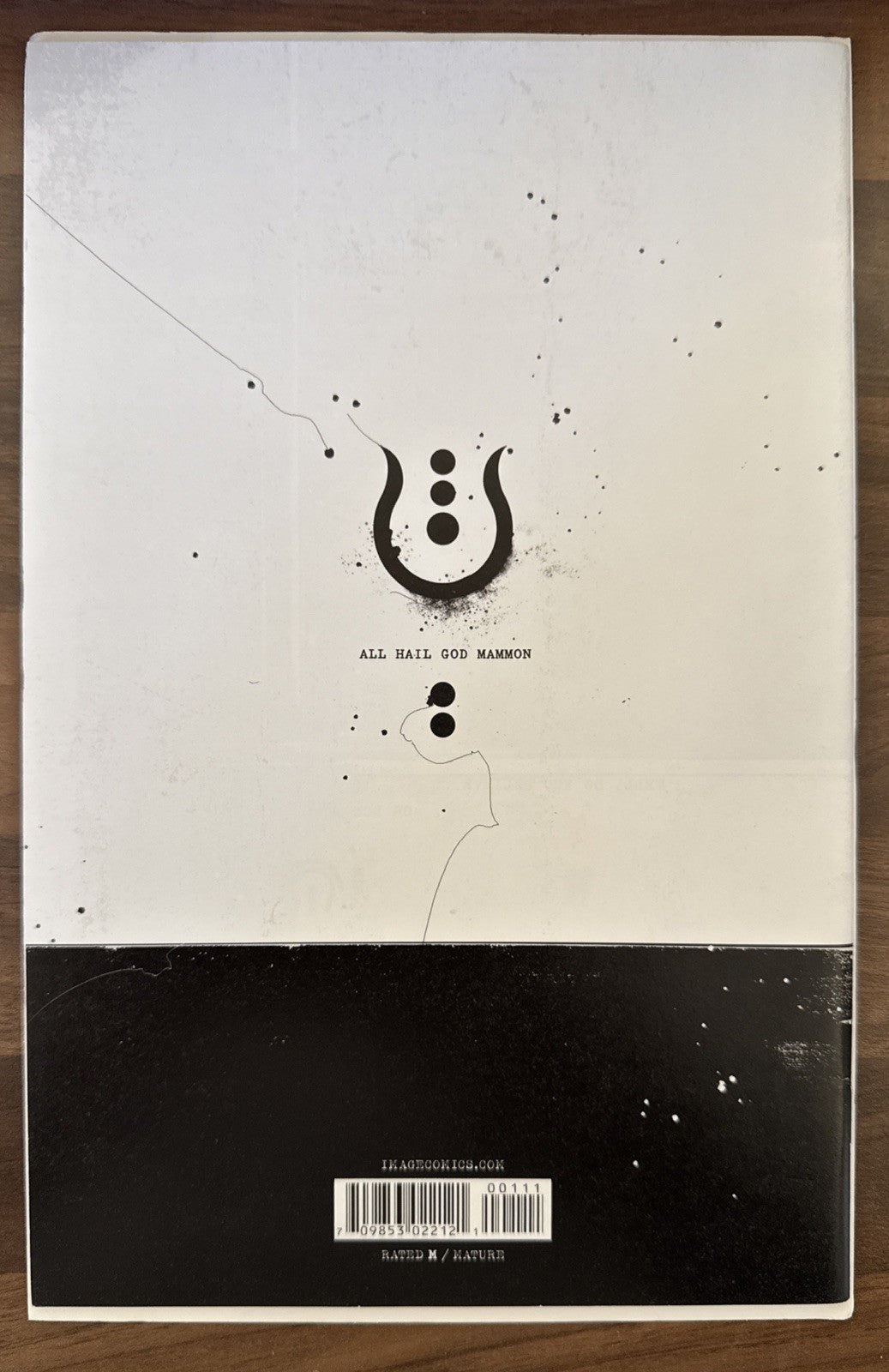 The Black Monday Murders Jonathan Hickman & Tom Cooker | Image Comics | 2016