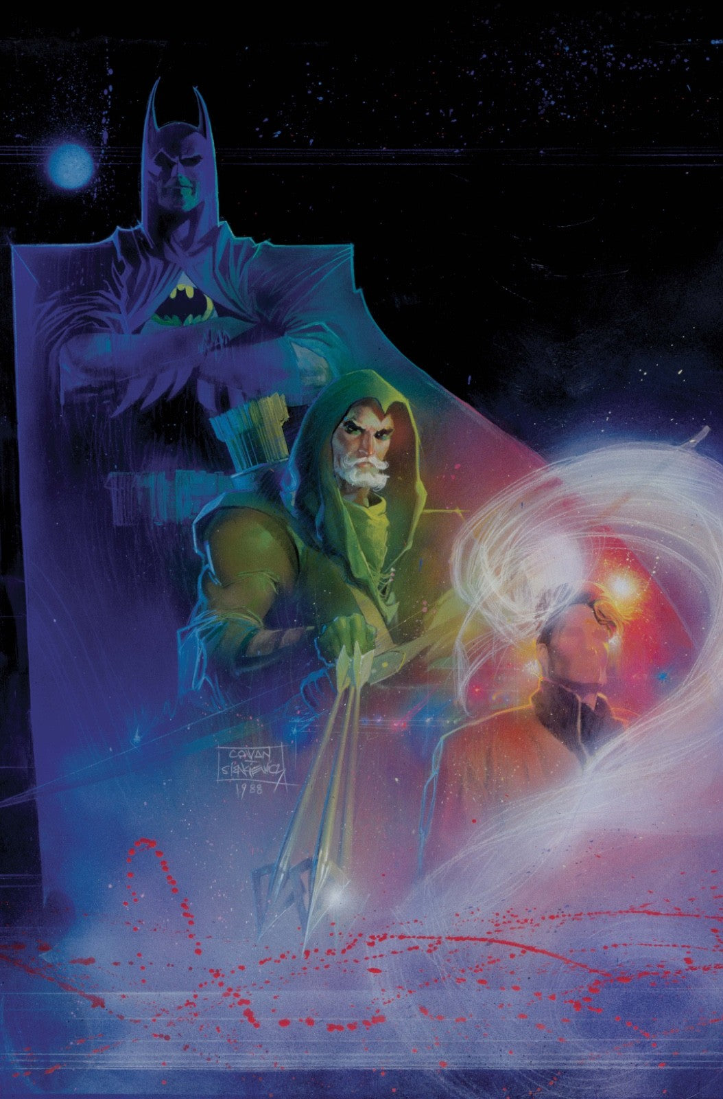 BATMAN GREEN ARROW QUESTION ARCADIA #1 COVER C SIENKIEWICZ | PRE-ORDER NOV 26TH