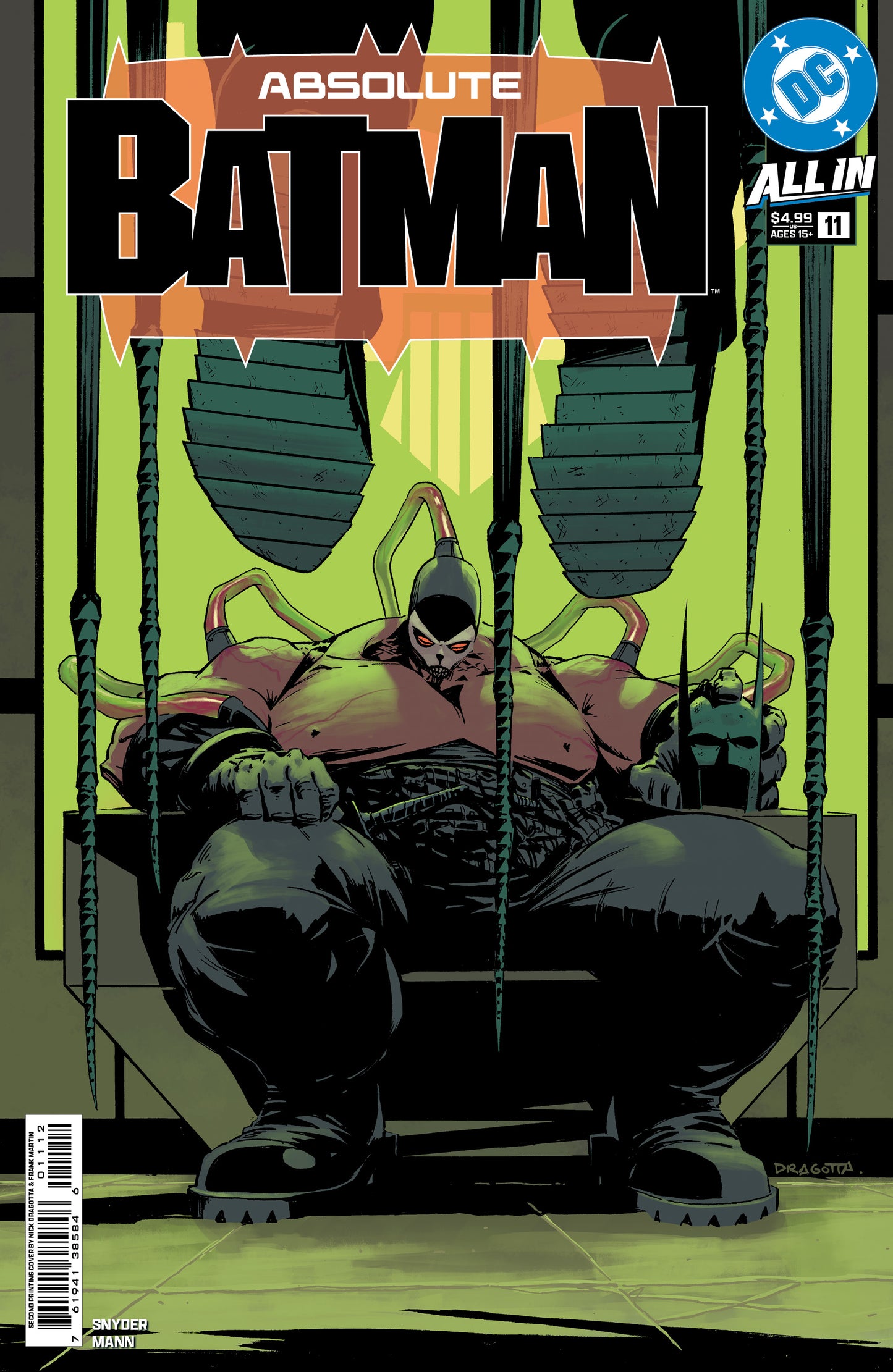 ABSOLUTE BATMAN #11 2ND PRINTING | PRE-ORDER OCTOBER 29TH