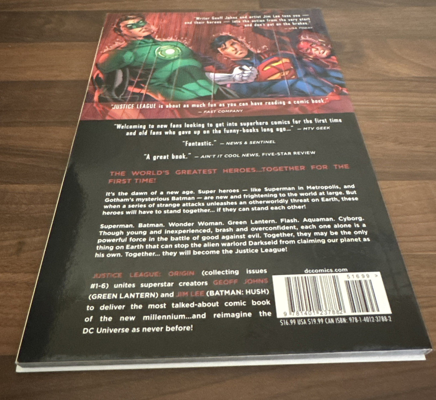 Justice League (New 52) Vol. 1 “Origin” Geoff John |DC Comics TPB Graphic Novel