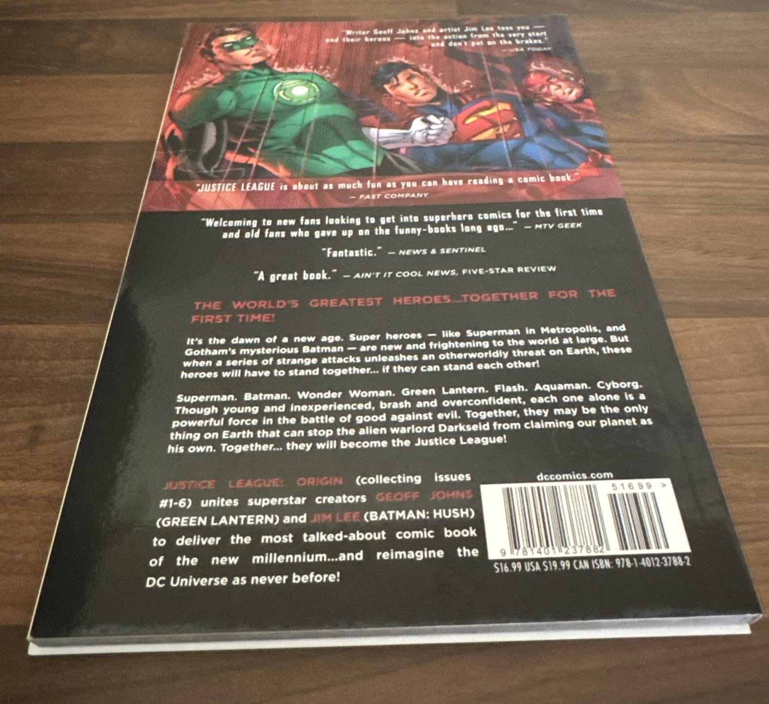 Justice League (New 52) Vol. 1 “Origin” Geoff John |DC Comics TPB Graphic Novel