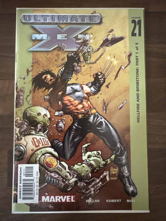 Ultimate X-Men #21 - 2002 Marvel Comics