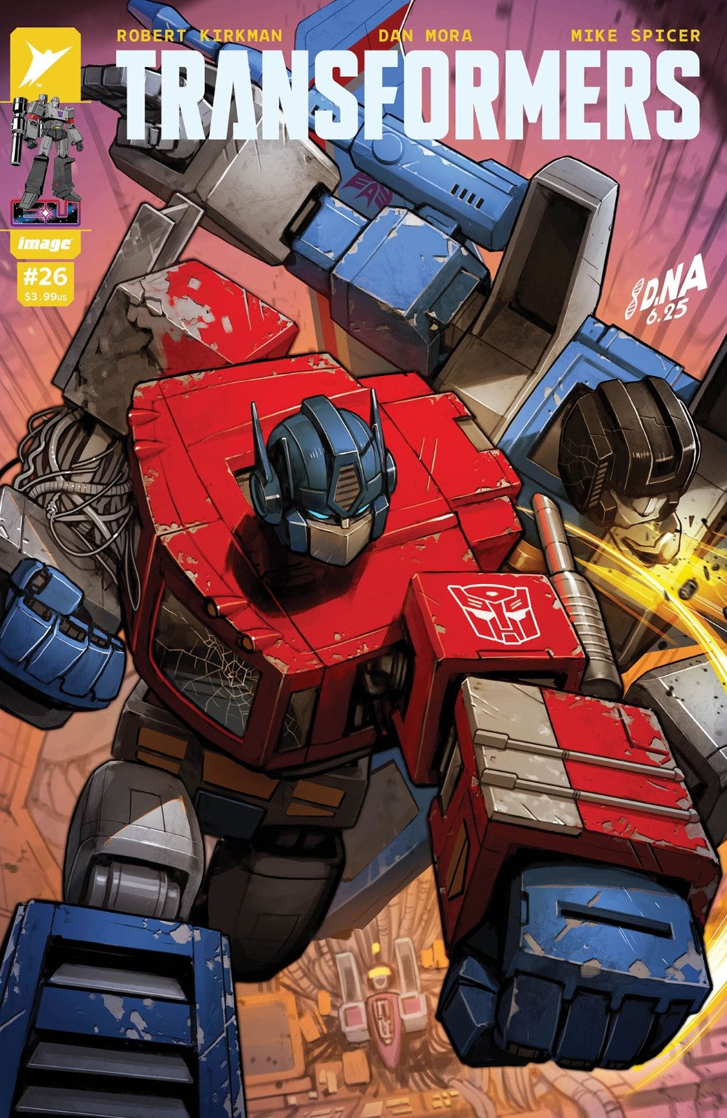 TRANSFORMERS #26 COVER A DAVID NAKAYAMA | PRE-ORDER NOV 12TH-SHIPPED NOVEMBER