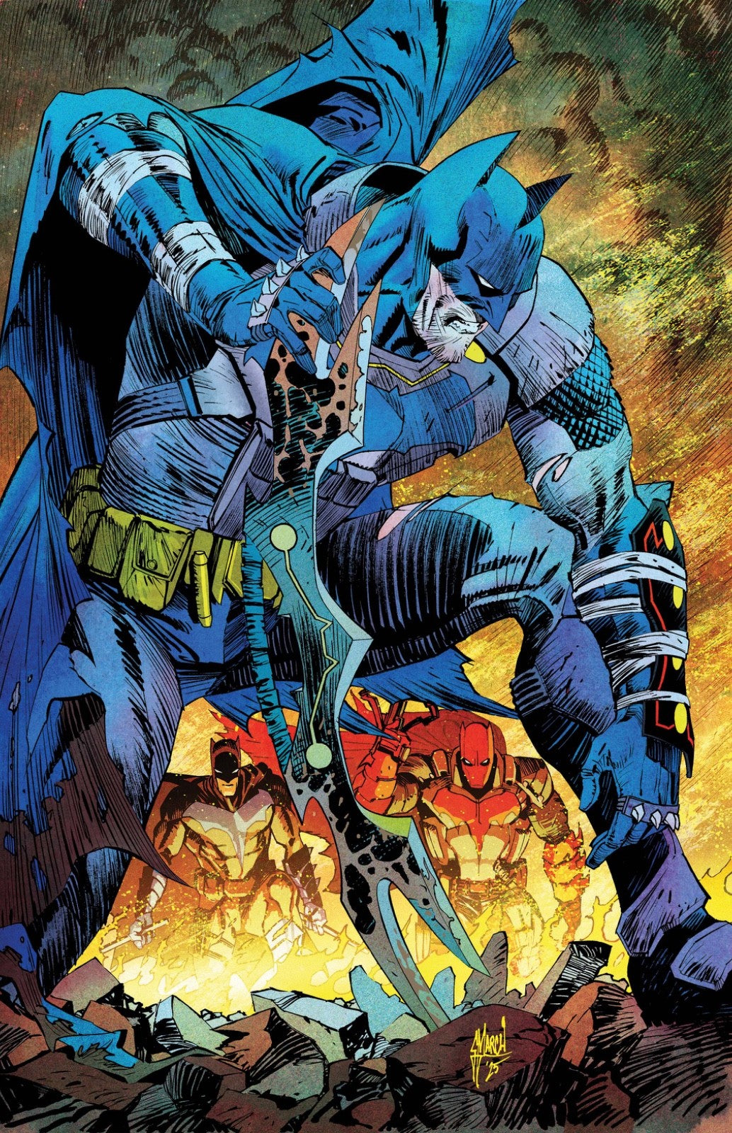 DC K.O. KNIGHTFIGHT #2 COVER B GUILLEM MARCH VARIANT | PREORDER DEC 3RD