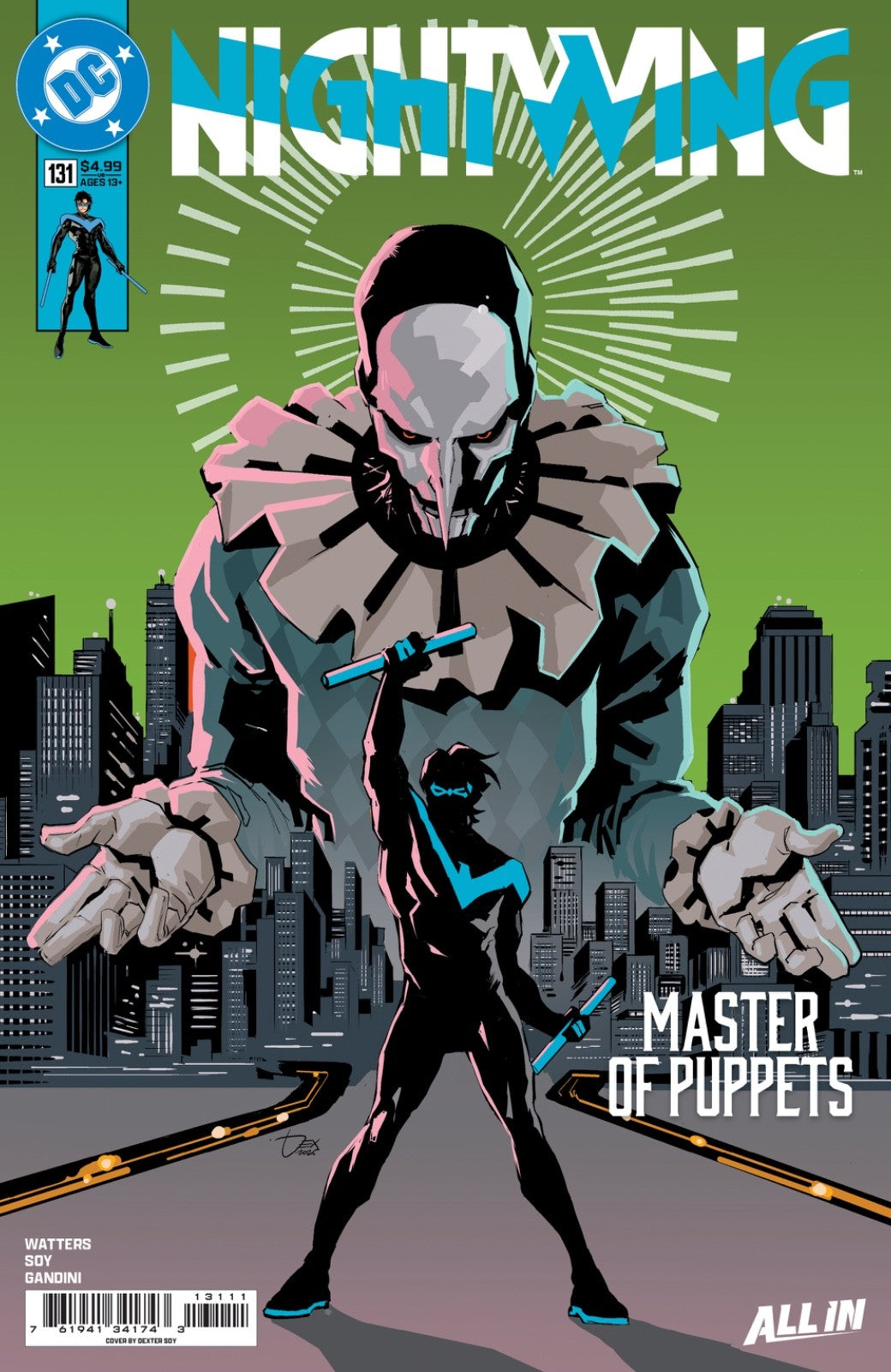 NIGHTWING #131 CVR A DEXTER SOY | PRE-ORDER OCT 15TH-SHIPPED OCTOBER