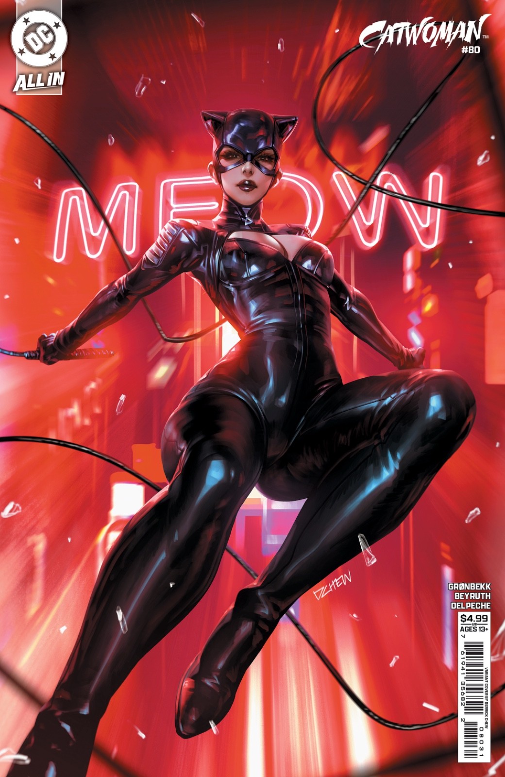 CATWOMAN #80 CVR C DERRICK CHEW VARIANT | PRE-ORDER OCT 15TH-SHIPPED OCTOBER
