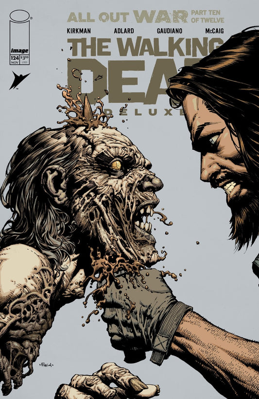 WALKING DEAD DELUXE #124 COVER A DAVID FINCH & DAVE MCCAIG | PRE-ORDER NOV 5TH