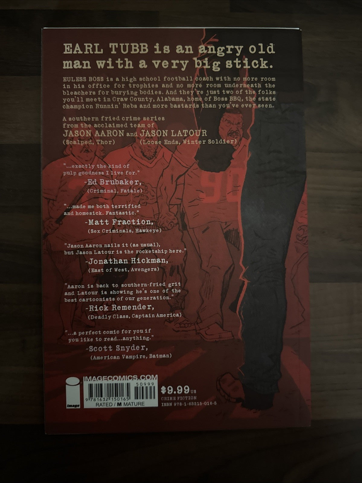 Southern Bastards Volume 1 | Jason Aaron | TPB Graphic Novel | Released 2014