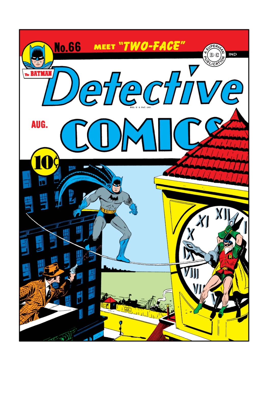 DETECTIVE COMICS #66 COVER A FACSIMILE ED JERRY ROBINSON | PREORDER DEC 3RD