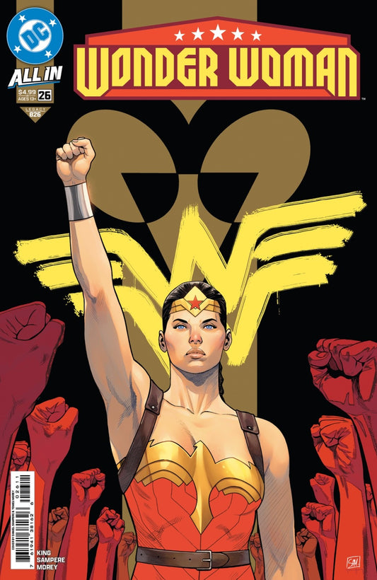 WONDER WOMAN #26 CVR A DANIEL SAMPERE | PRE-ORDER OCT 15TH-SHIPPED OCTOBER