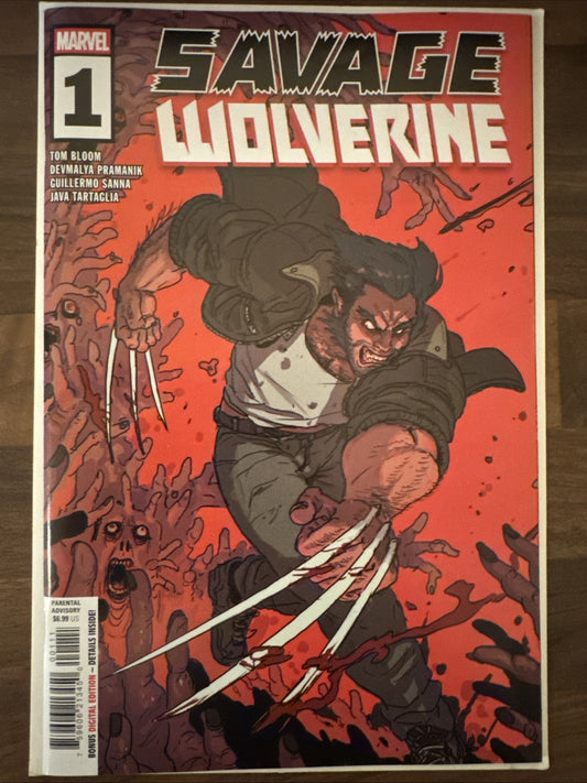 Savage Wolverine #1  2025 Marvel Comics - 1 Shot Comic Book