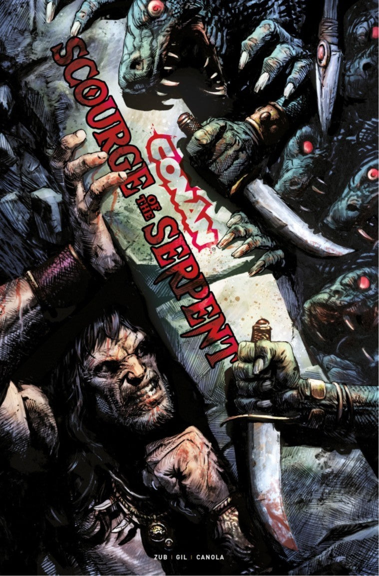 CONAN THE BARBARIAN: SCOURGE #3 COVER A ZAFFINO | PRE-ORDER NOV 26TH-SHIPPED NOV