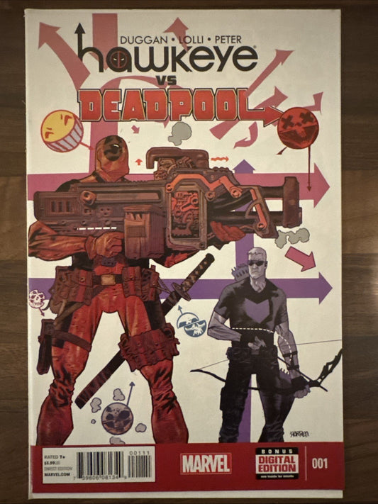 Hawkeye vs. Deadpool #1 2014 Marvel Comics