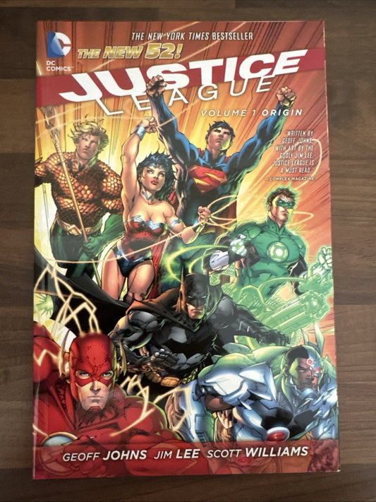 Justice League (New 52) Vol. 1 “Origin” Geoff John |DC Comics TPB Graphic Novel