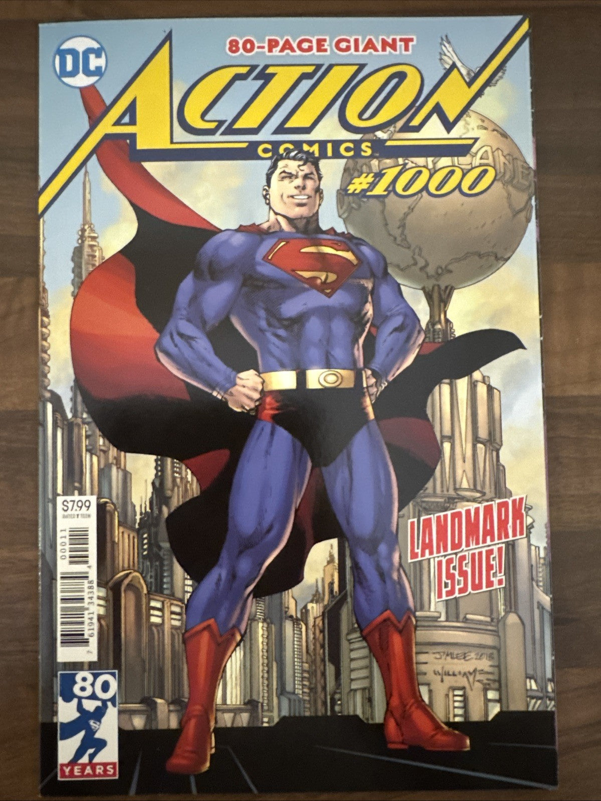 Superman Action Comics #1000 Jim Lee CVR A | DC Comics | 80 Page Giant Size