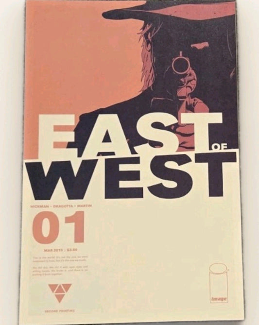 IMAGE COMICS EAST OF WEST #1 MARCH 2013 2ND PRITNING 