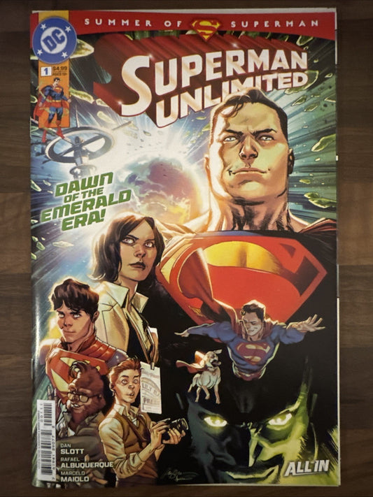 Superman Unlimited - #1 1st Print Cover A |Dan Slott | DC Comics | Released 2025