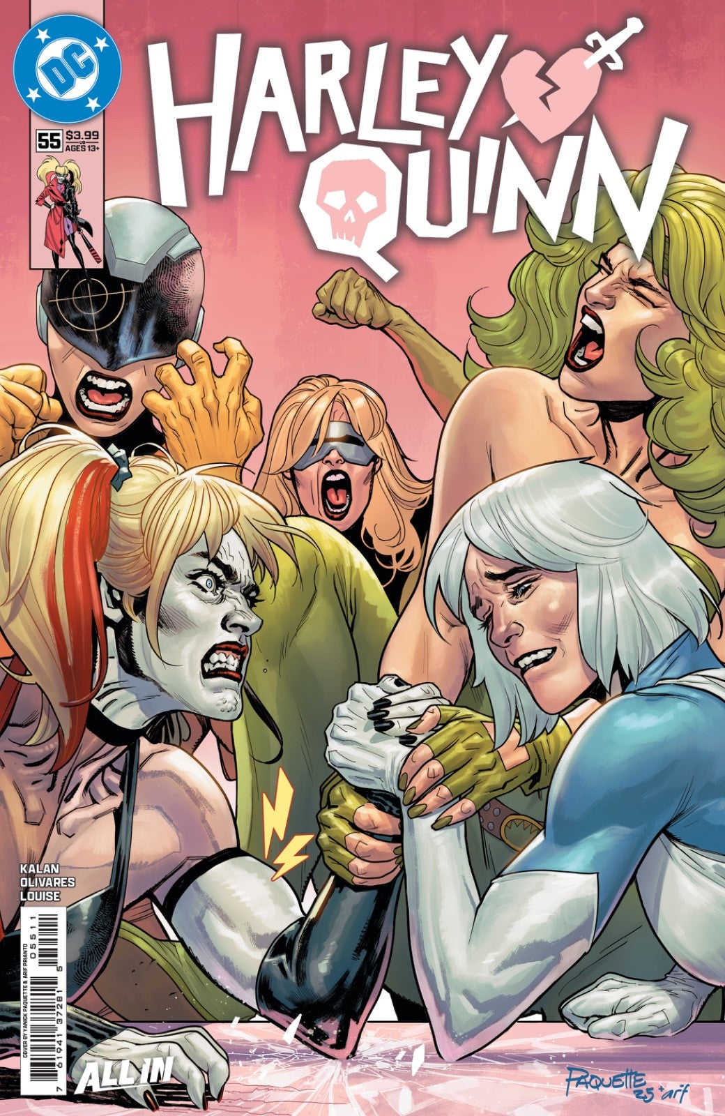 HARLEY QUINN #55 CVR A YANICK PAQUETTE | PRE-ORDER OCT 22ND-SHIPPED OCTOBER