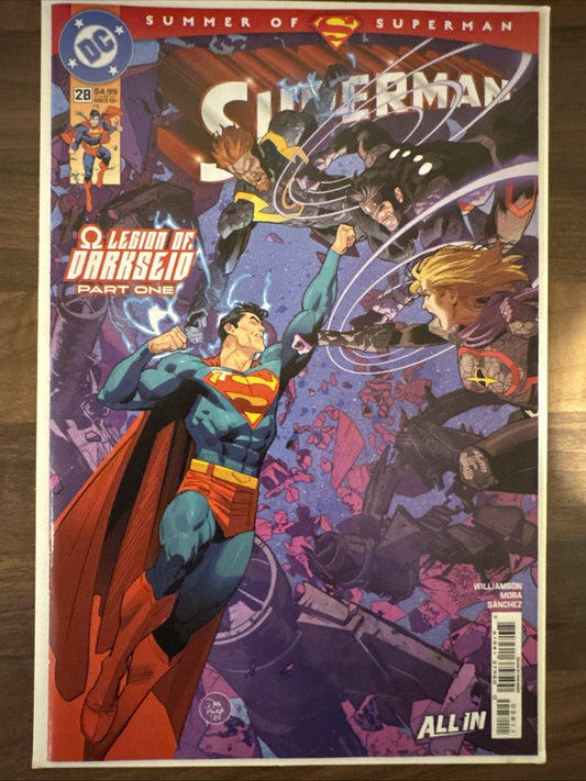 Superman #28 2025 DC Comics | Legion Of Darkseid Part One