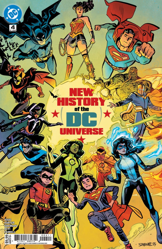 NEW HISTORY OF THE DC UNIVERSE #4 CVR A CHRIS SAMNEE | PRE-ORDER OCT 22ND