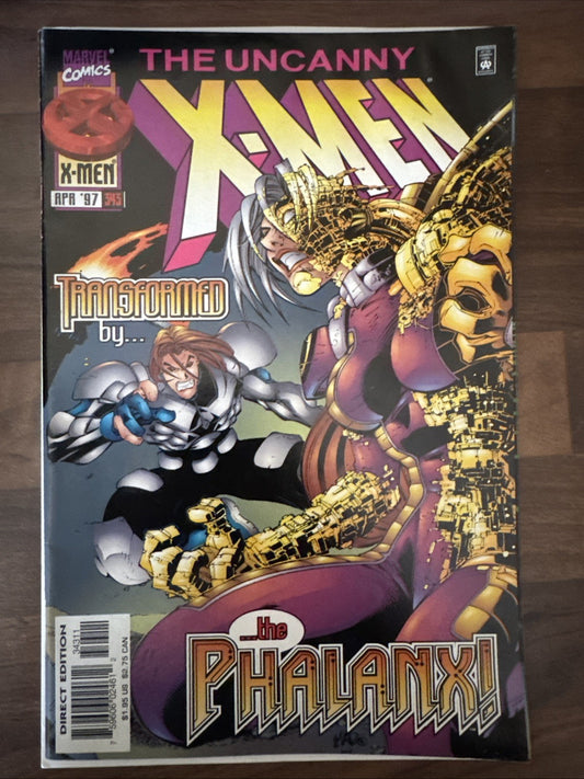 The Uncanny X-Men #343 1997 Marvel Comics