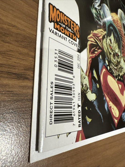 Justice League #35 Monster Variant | Geoff Johns | DC Comics | Released 2014