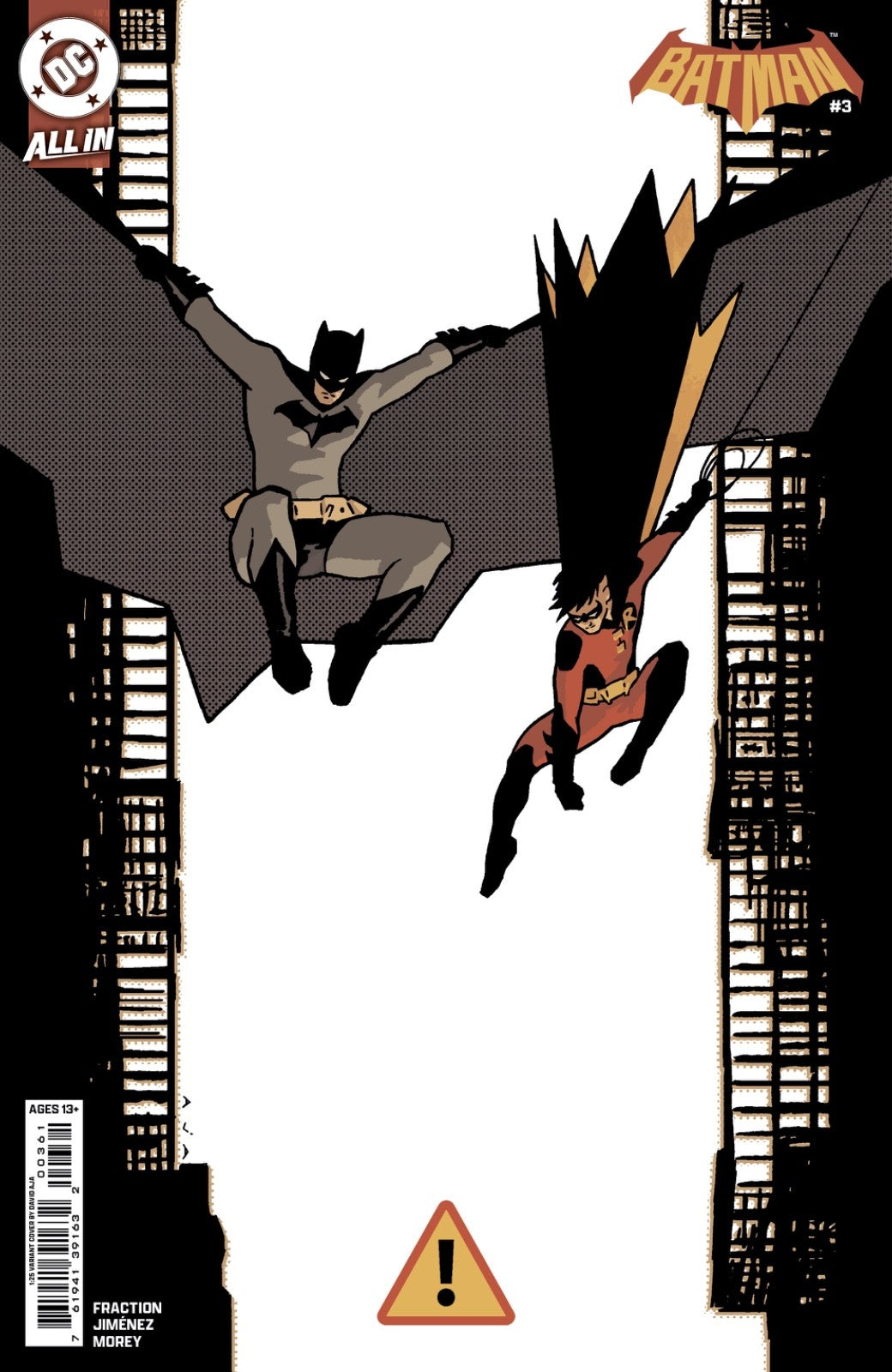 BATMAN #3 COVER G 1:25 VARIANT COVER DAVID AJA | PRE-ORDER 5TH NOVEMBER