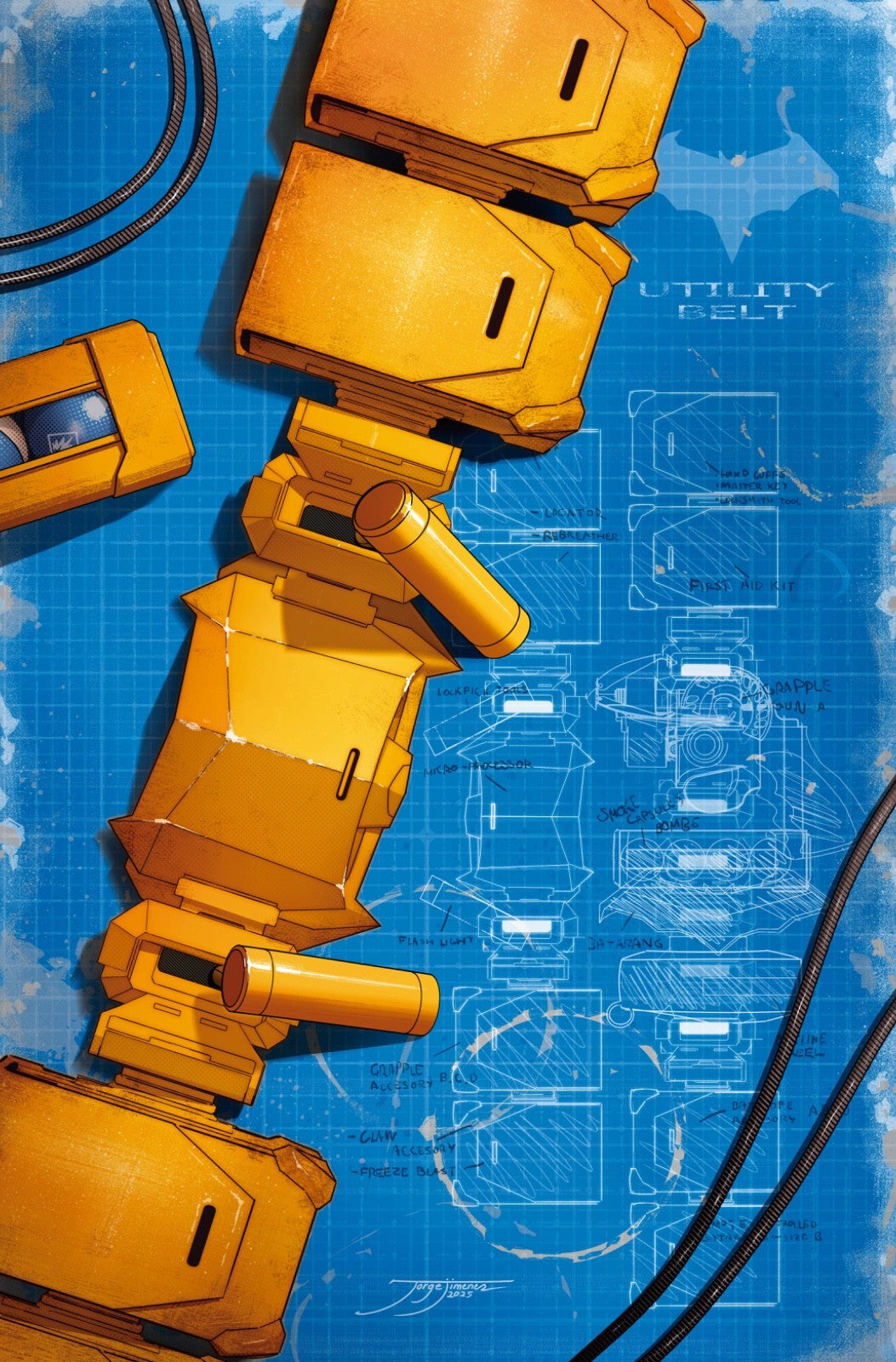 BATMAN #4 COVER E JORGE JIMENEZ BAT-GADGET VARIANT | PREORDER DECEMBER 3RD