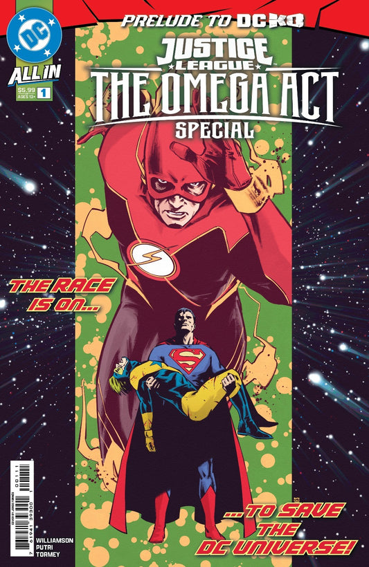 JUSTICE LEAGUE THE OMEGA ACT SPECIAL #1 (ONE SHOT) COVER A | PRE-ORDER OCTOBER
