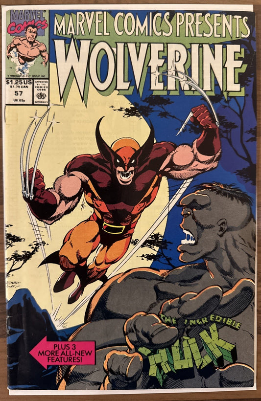 Wolverine #57 | Michael Higgins & Dave Ross | Marvel comics | Released 1990