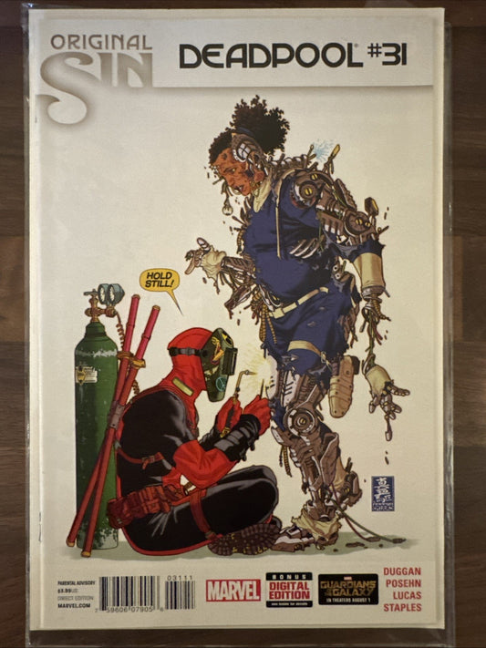 Original Sin Deadpool #31  2014 1st App Ellie Camacho Marvel Comics