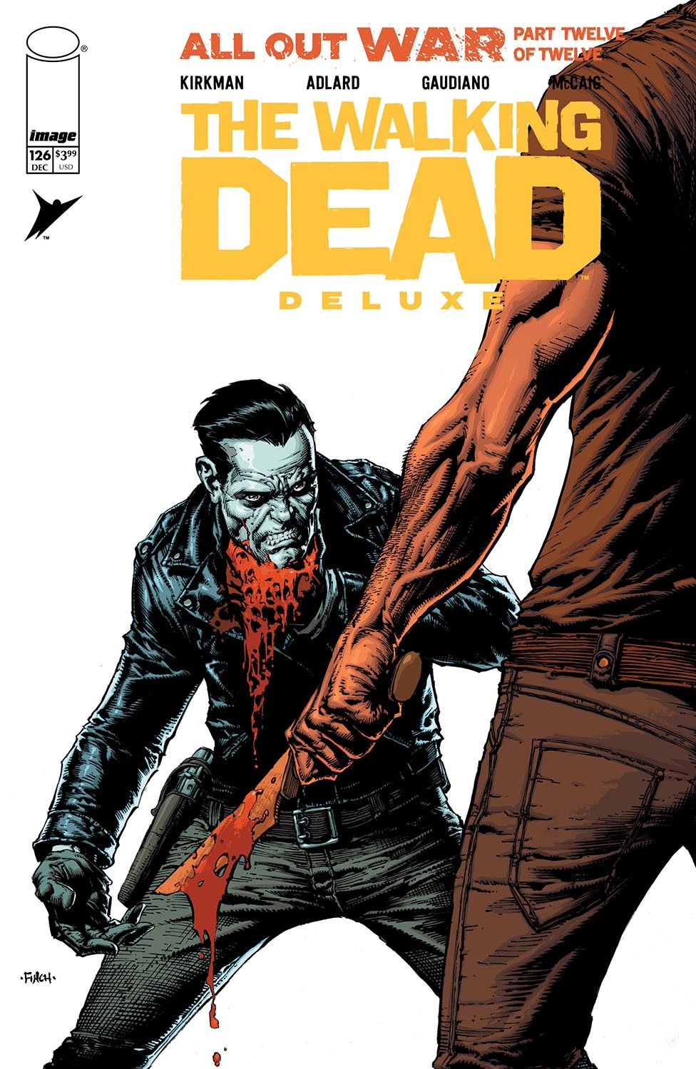 WALKING DEAD DELUXE #126 COVER A DAVID FINCH & DAVE MCCAIG | PREORDER DEC 3RD