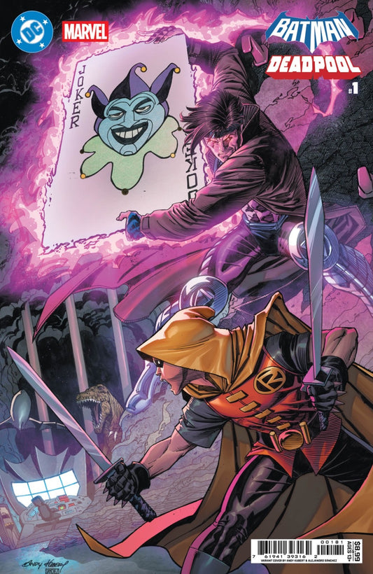 DC MARVEL BATMAN DEADPOOL #1 COVER I ANDY KUBERT VARIANT | PRE-ORDER NOV 19TH