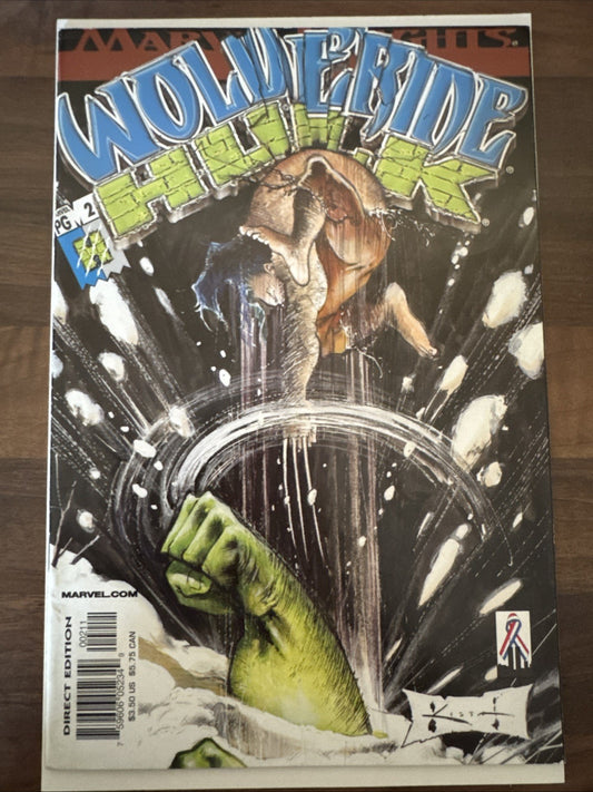 Wolverine / Hulk #2 2002 Marvel Comics