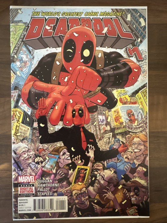 Deadpool #1 | Gerry Duggan & Mike Hawthorne | Marvel Comics | Released 2016
