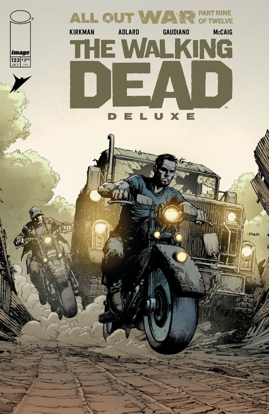 WALKING DEAD DELUXE #123 CVR A DAVID FINCH | PRE-ORDER OCT 15TH-SHIPPED OCTOBER